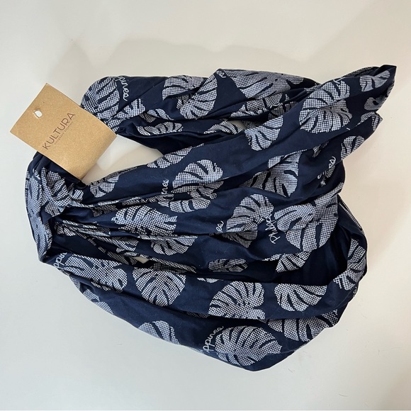 NEW Philippines Infinity Scarf Navy Blue - Picture 4 of 5